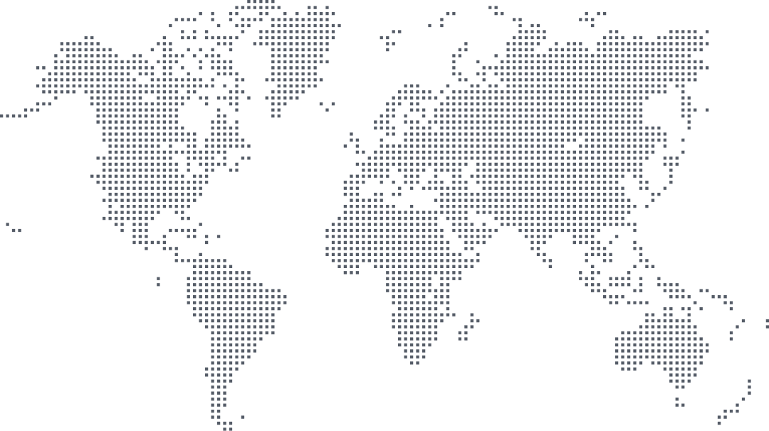 A cube patterned map of the world